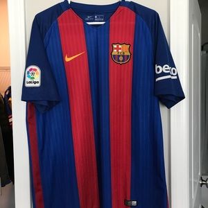 AUTHENTIC Nike FC Barcelona Jersey 16/17 Home